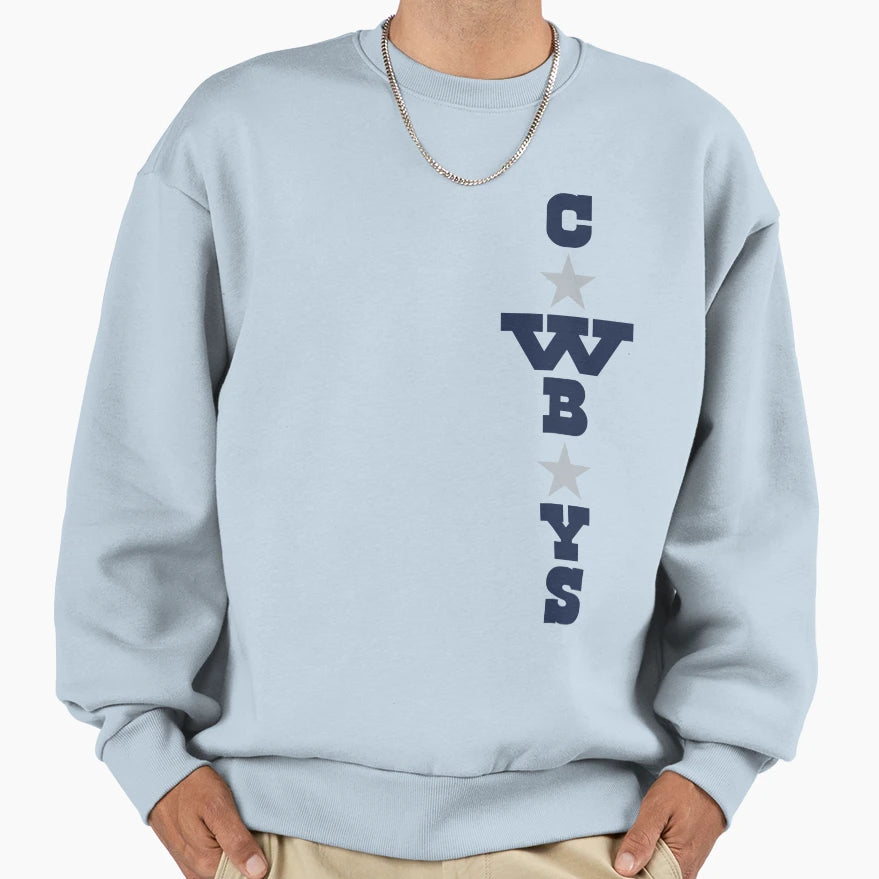 Cowboys Stars Sweatshirt - Novelty Apparel Unisex - T-Shirt, Sweatshirt, Hoodie