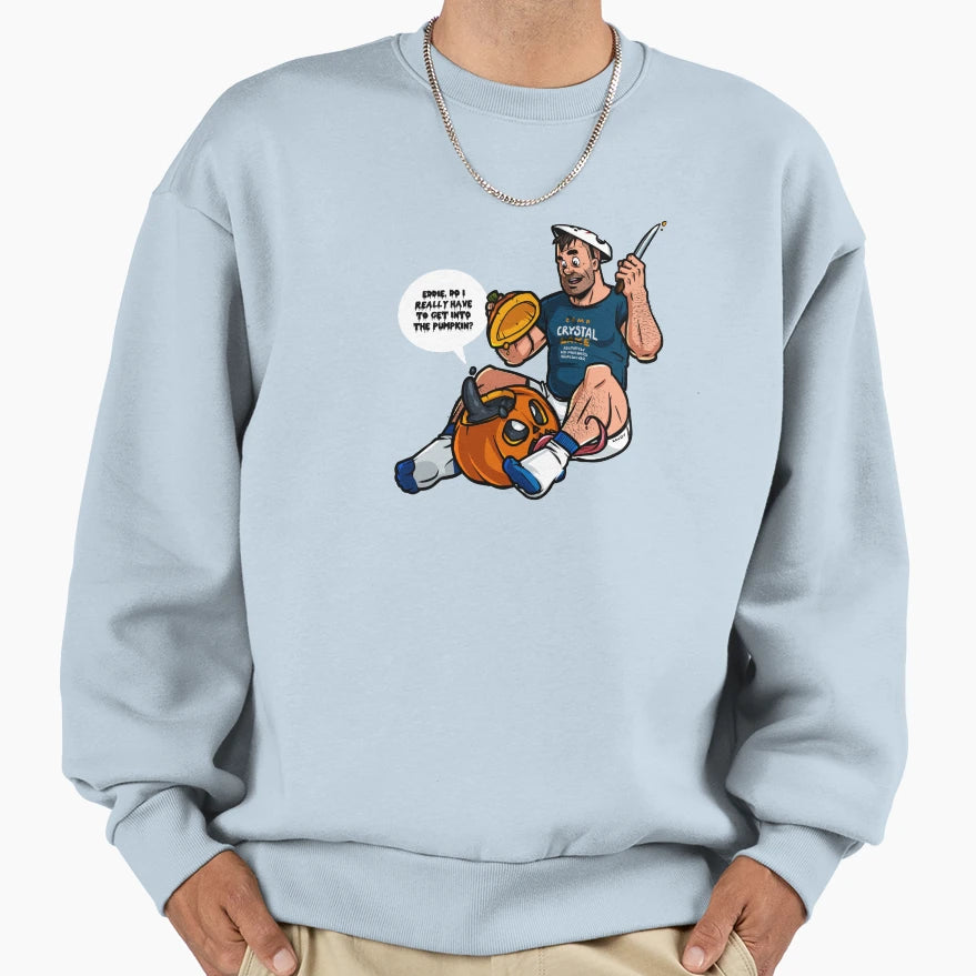 Eddies Halloween Sweatshirt - Aesthetic Graphic for Adults - T-Shirt, Sweatshirt, Hoodie