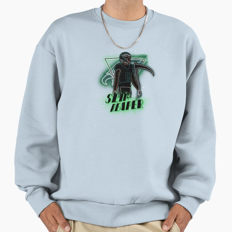 Slim Reaper Devonta Smith Sweatshirt - Casual Everyday Wear Unisex - T-Shirt, Sweatshirt, Hoodie
