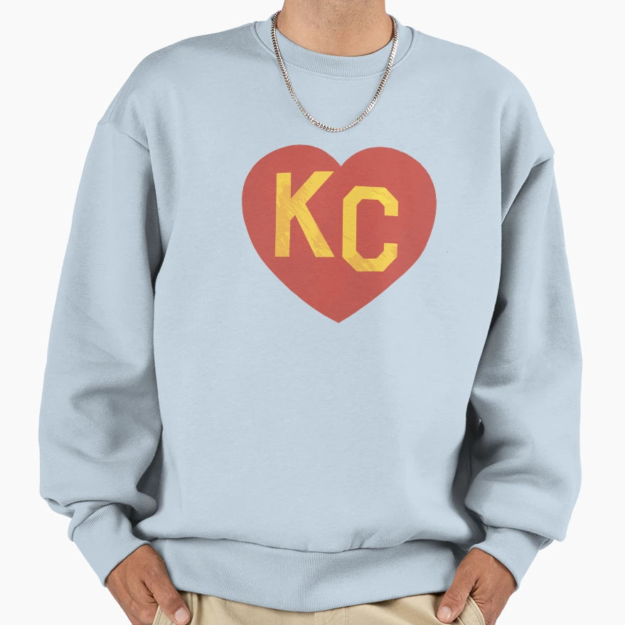 Kansas Chiefs Sweatshirt - Custom Art Print Men Women - T-Shirt, Sweatshirt, Hoodie
