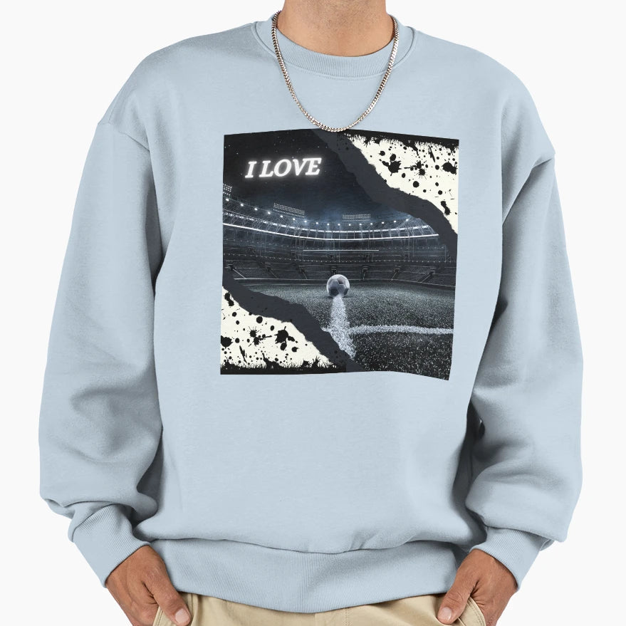 Soccer Sweatshirt - Casual Everyday Wear Unisex - T-Shirt, Sweatshirt, Hoodie