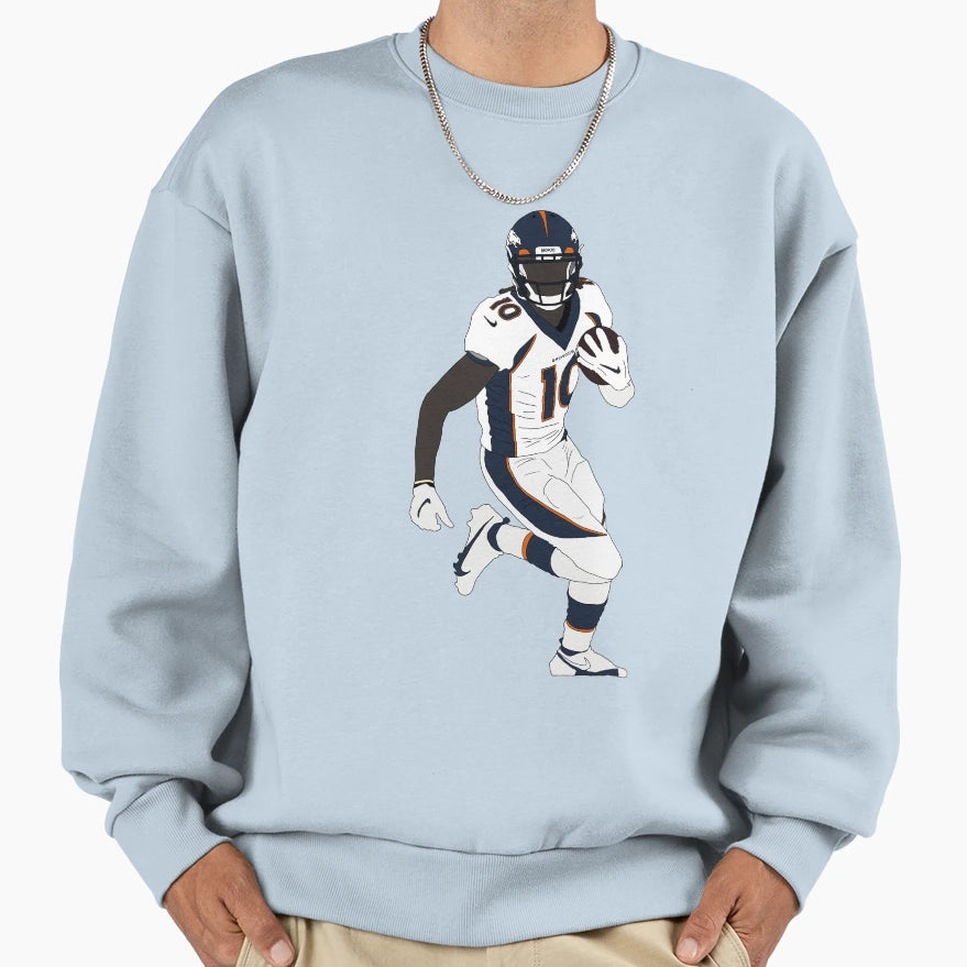 Jeudy Denver Sweatshirt - Custom Art Print Men Women - T-Shirt, Sweatshirt, Hoodie