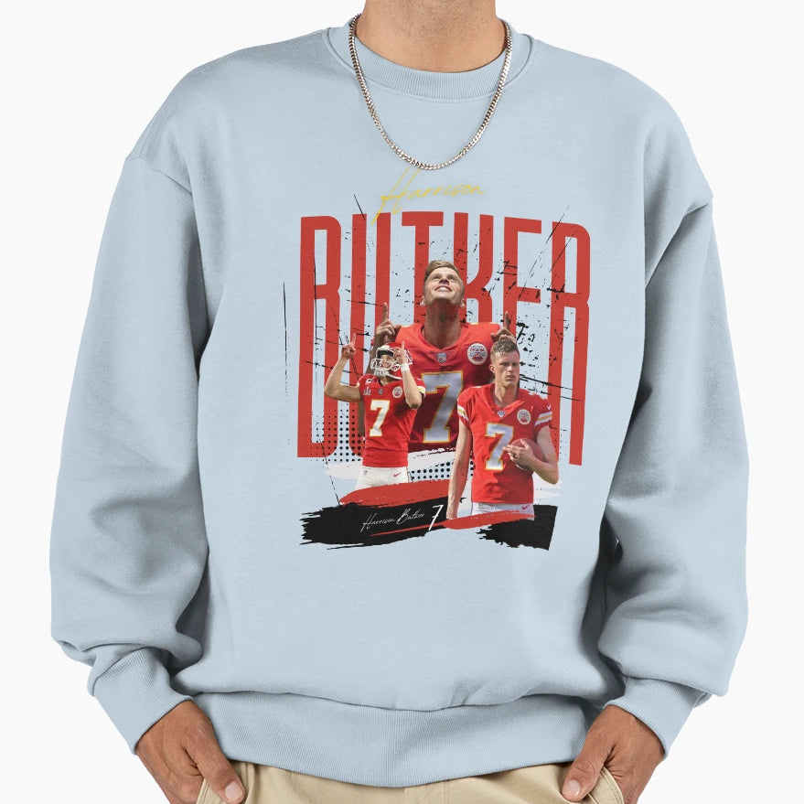 Kansas City Chiefs Butt Kicker Sweatshirt - Fun Novelty Design Men Women - T-Shirt, Sweatshirt, Hoodie