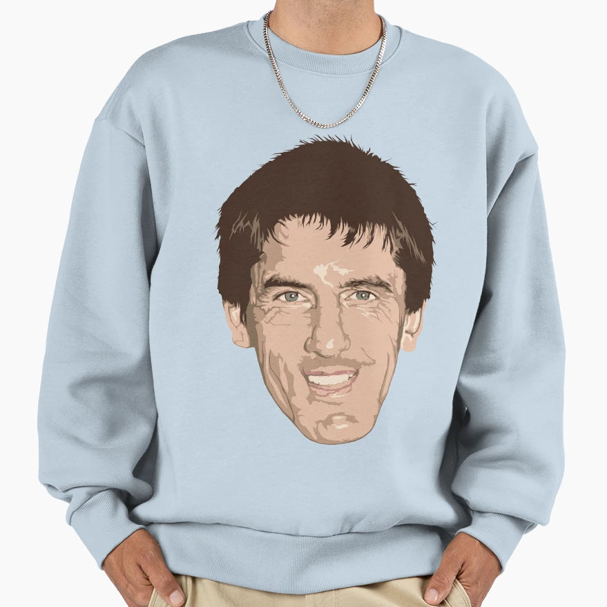 Peter Beardsley Sweatshirt - Custom Art Print Men Women - T-Shirt, Sweatshirt, Hoodie