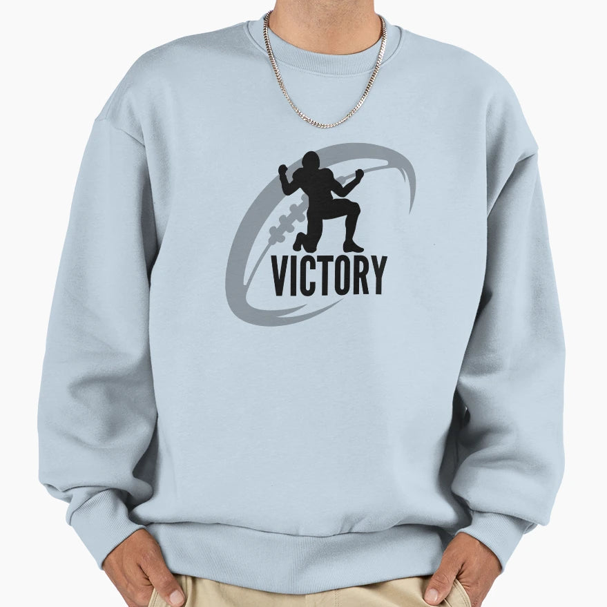 Victory American Football Sweatshirt - Streetwear Style for Adults - T-Shirt, Sweatshirt, Hoodie