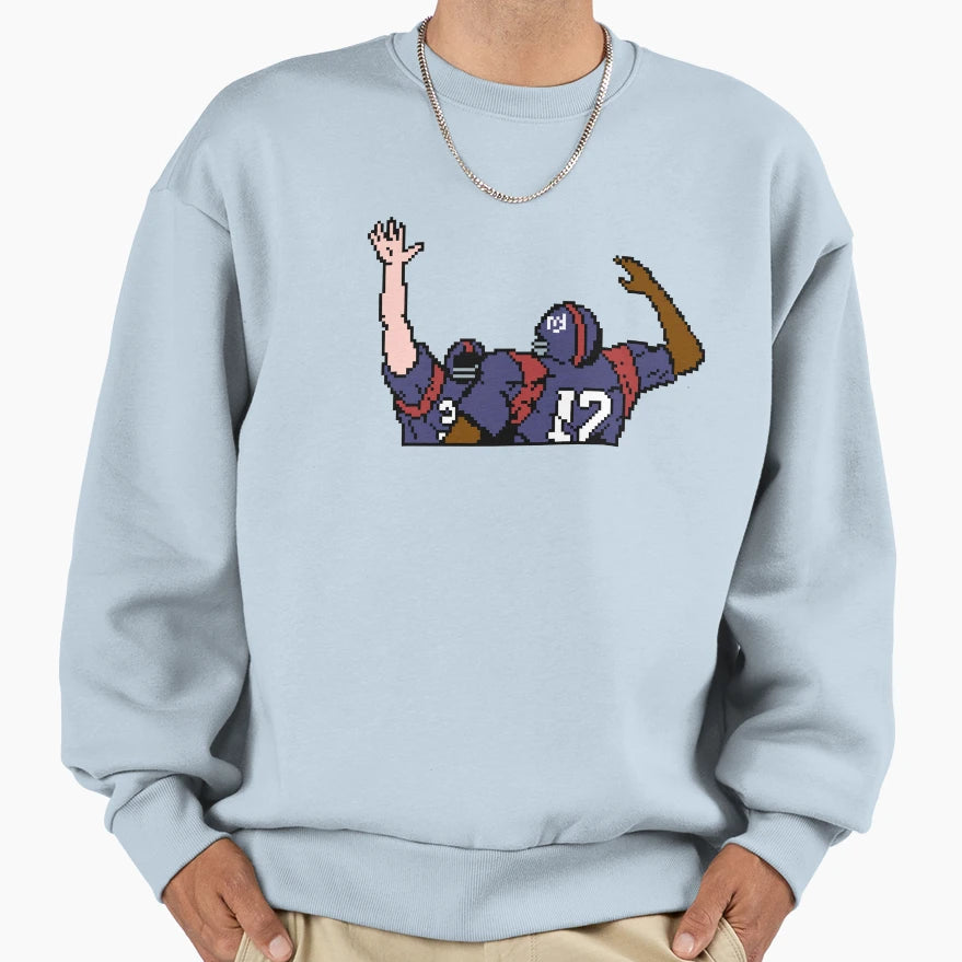 Giants Tecmo Bowl Touchdown Sweatshirt - Streetwear Style Men Women - T-Shirt, Sweatshirt, Hoodie