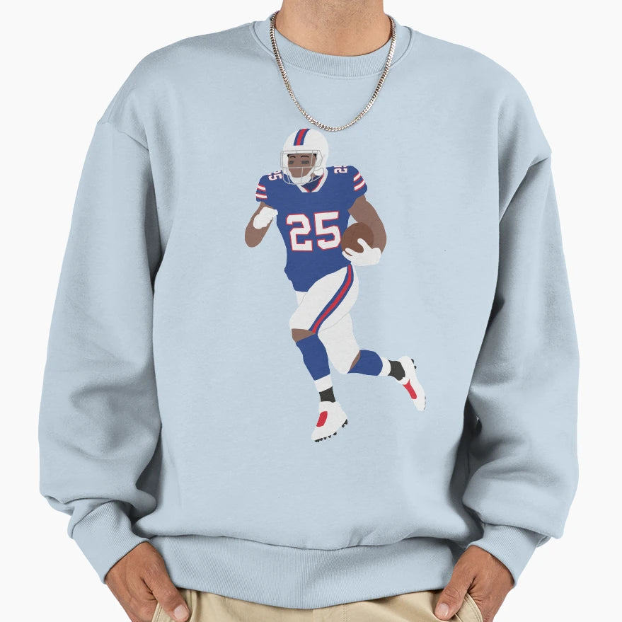 Lesean Mccoy Sweatshirt - Aesthetic Graphic for Adults - T-Shirt, Sweatshirt, Hoodie