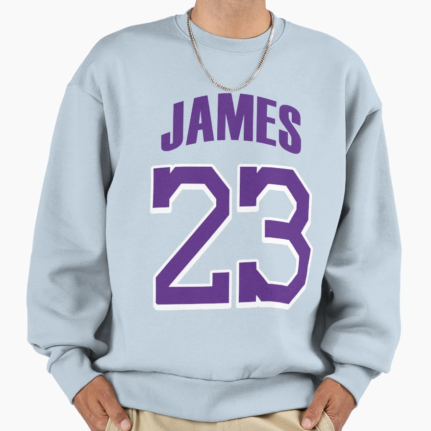 James 23 Sweatshirt - Trendy Graphic Unisex - T-Shirt, Sweatshirt, Hoodie