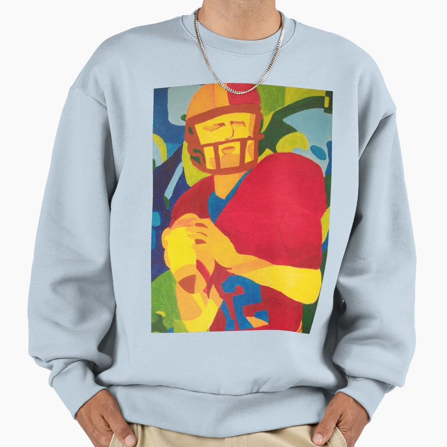 Football Sweatshirt - Casual Everyday Wear Unisex - T-Shirt, Sweatshirt, Hoodie