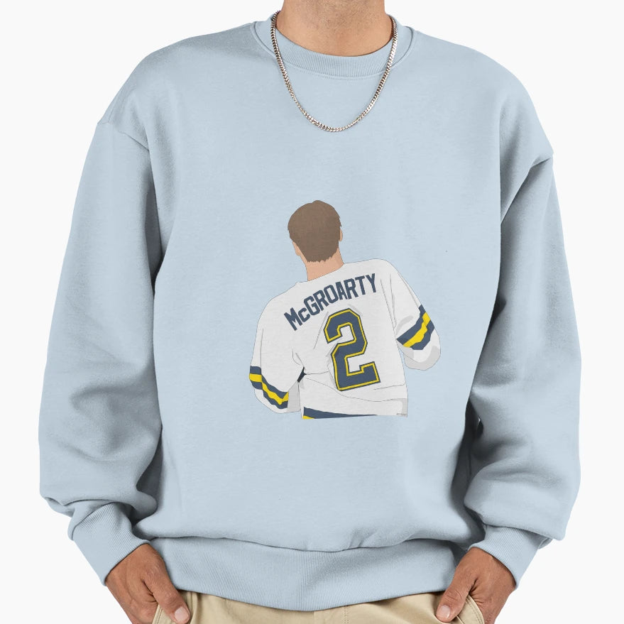 Rutger Mcgroarty Sweatshirt - Minimalist Print for Adults - T-Shirt, Sweatshirt, Hoodie