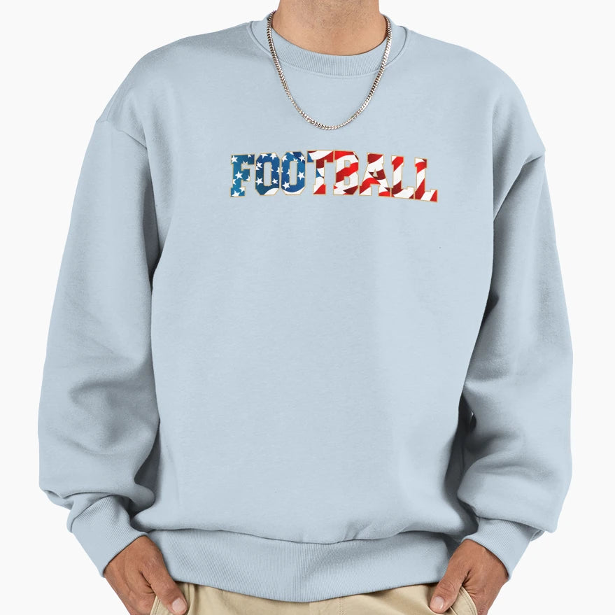 American Football Sweatshirt - Trendy Graphic for Adults - T-Shirt, Sweatshirt, Hoodie