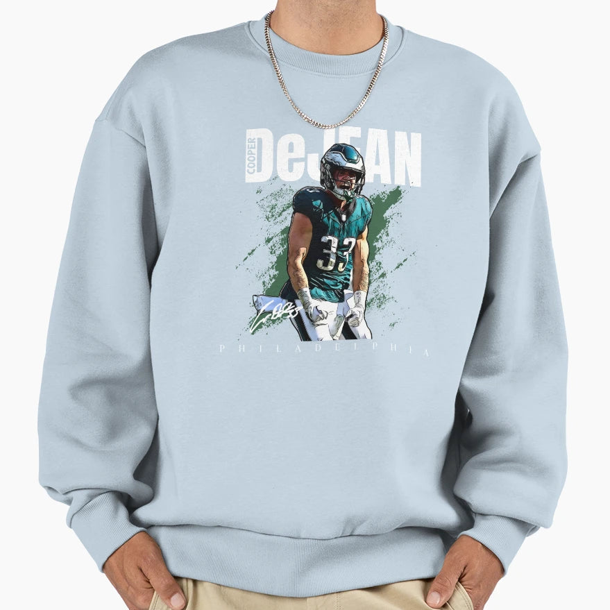 Football Rookie Dejean 33 Sweatshirt - Aesthetic Graphic for Adults - T-Shirt, Sweatshirt, Hoodie
