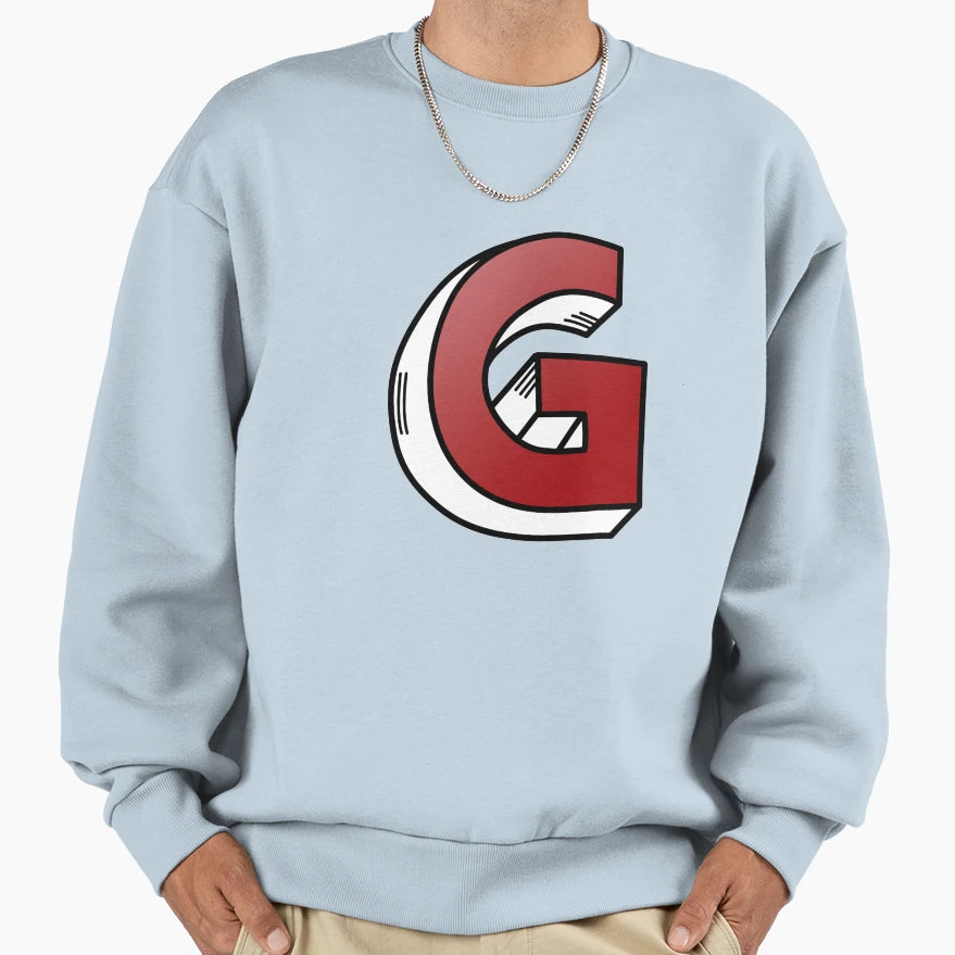 Letter G Sweatshirt - Fun Novelty Design Men Women - T-Shirt, Sweatshirt, Hoodie