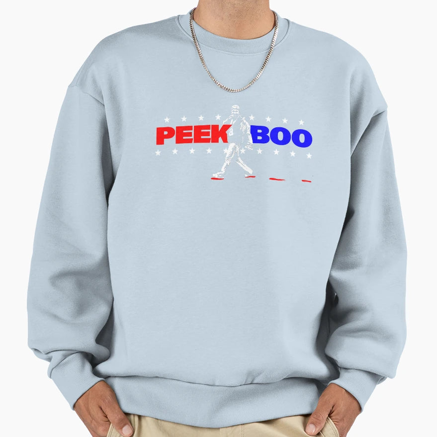 Peekaboo Sweatshirt - Custom Art Print Unisex - T-Shirt, Sweatshirt, Hoodie