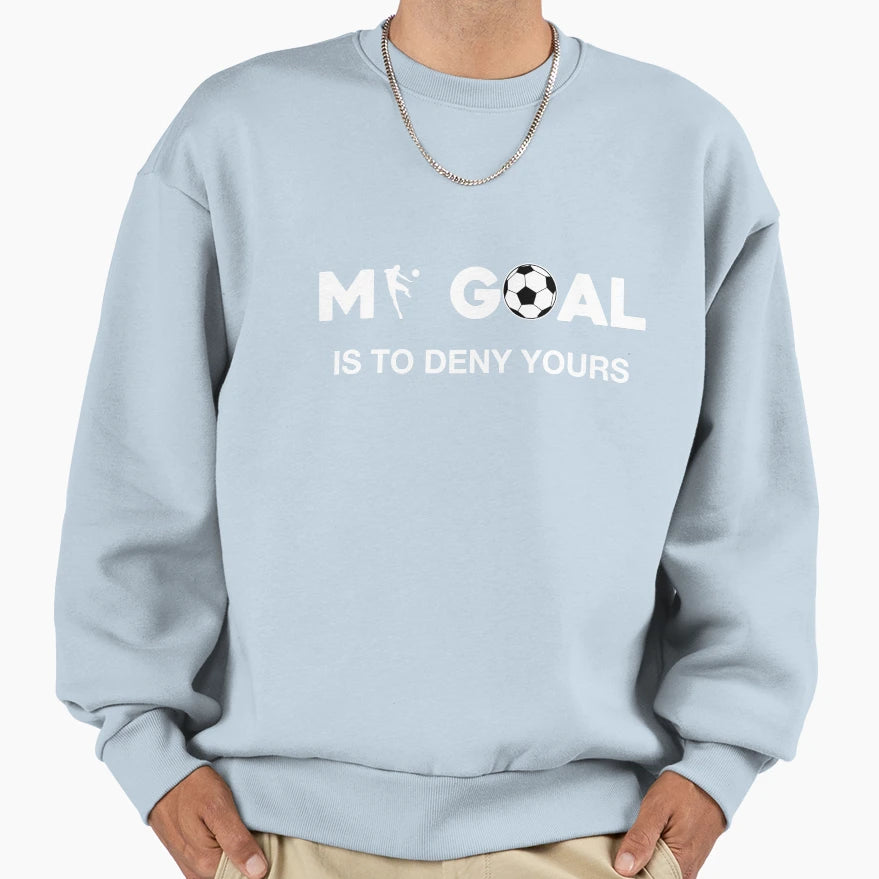Soccer Goalie Player Sweatshirt - Unique Graphic for Adults - T-Shirt, Sweatshirt, Hoodie
