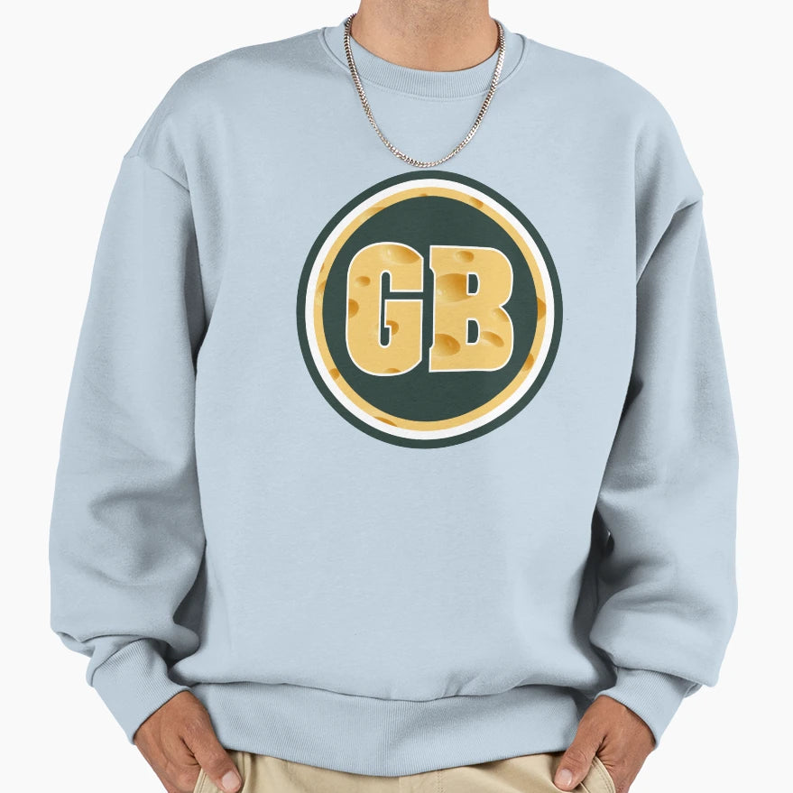 Green Bay Cheese Sweatshirt - Streetwear Style Men Women - T-Shirt, Sweatshirt, Hoodie