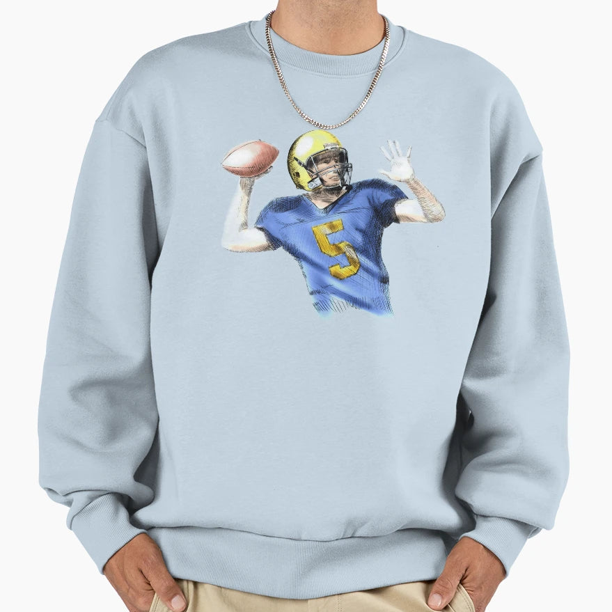 American Football Sweatshirt - Custom Art Print Men Women - T-Shirt, Sweatshirt, Hoodie