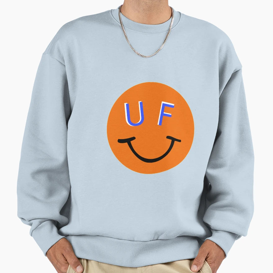 Smile X Uf Sweatshirt - Aesthetic Graphic for Adults - T-Shirt, Sweatshirt, Hoodie