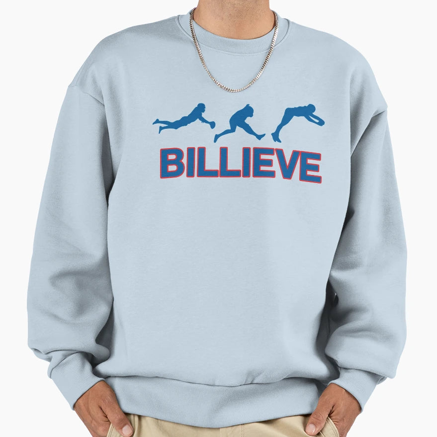 Billieve V2 Sweatshirt - Unique Graphic for Adults - T-Shirt, Sweatshirt, Hoodie