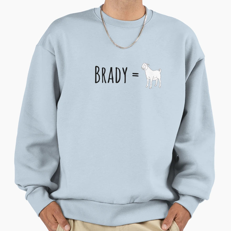 Brady Goat Sweatshirt - Custom Art Print Men Women - T-Shirt, Sweatshirt, Hoodie