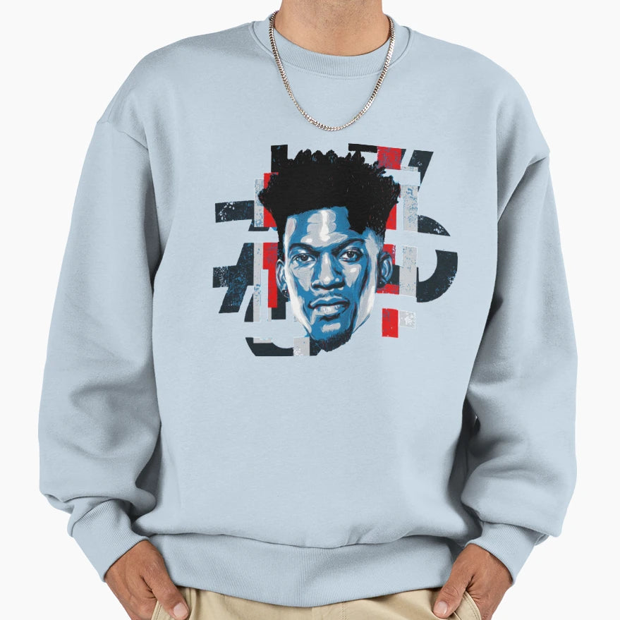 Jimmy Butler Miami Heat Superstar Sweatshirt - Minimalist Print for Adults - T-Shirt, Sweatshirt, Hoodie