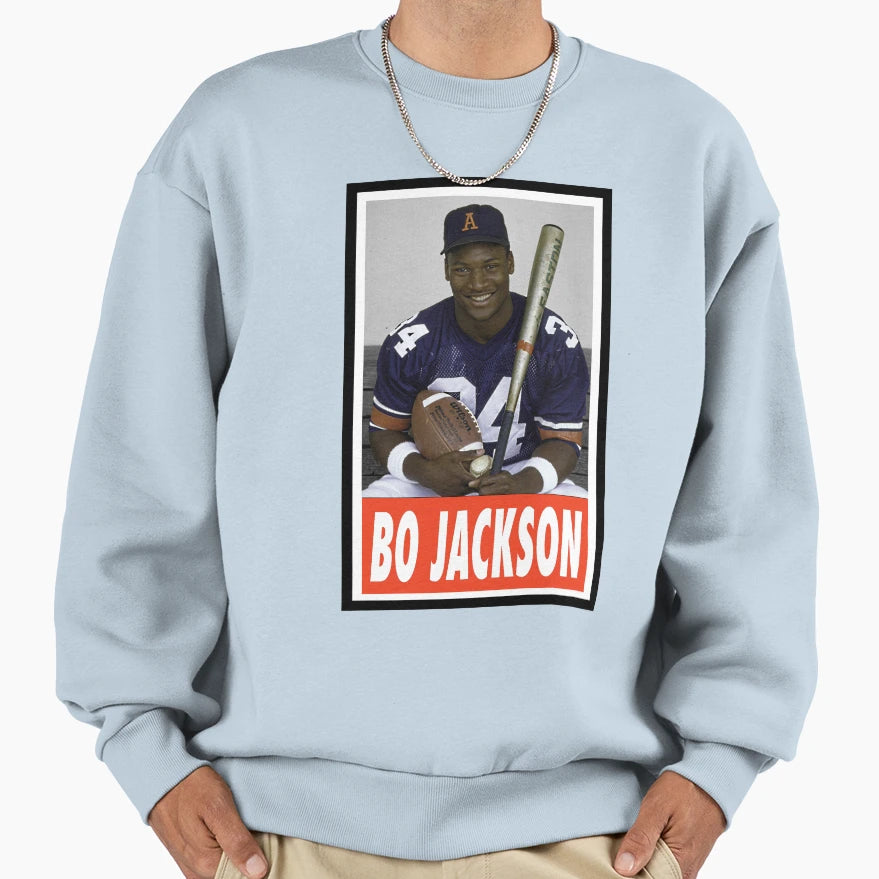 Sport Bo Jackson Sweatshirt - Minimalist Print Unisex - T-Shirt, Sweatshirt, Hoodie