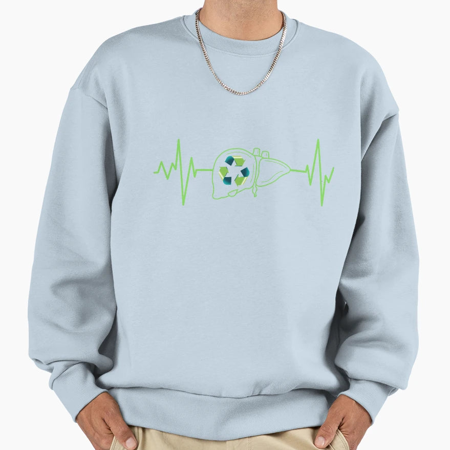 Liver Transplant Life Sweatshirt - Unique Graphic Men Women - T-Shirt, Sweatshirt, Hoodie