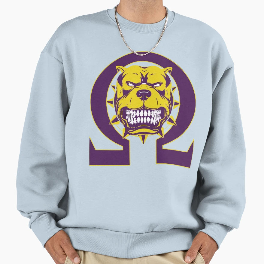 Omega Dog Que Sweatshirt - Custom Art Print Unisex - T-Shirt, Sweatshirt, Hoodie