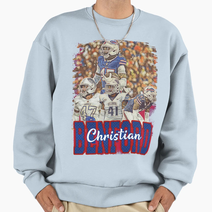 Defensive Star Evolution No 47 Sweatshirt - Custom Art Print for Adults - T-Shirt, Sweatshirt, Hoodie