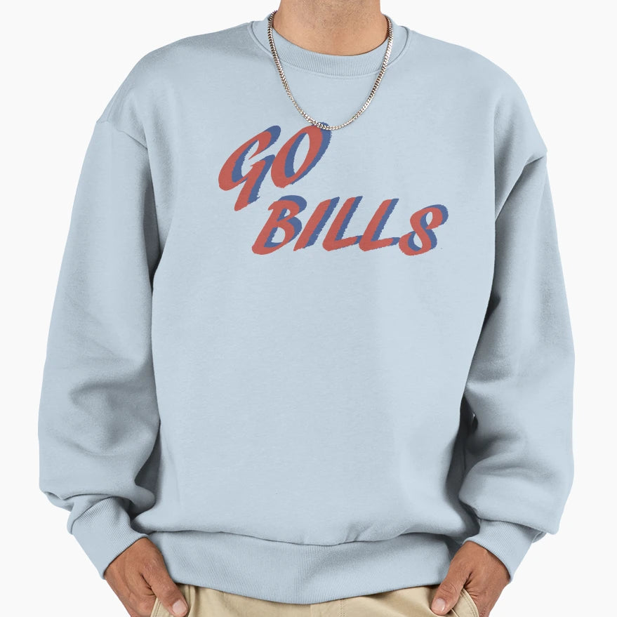 Go Bills Sweatshirt - Unique Graphic Unisex - T-Shirt, Sweatshirt, Hoodie