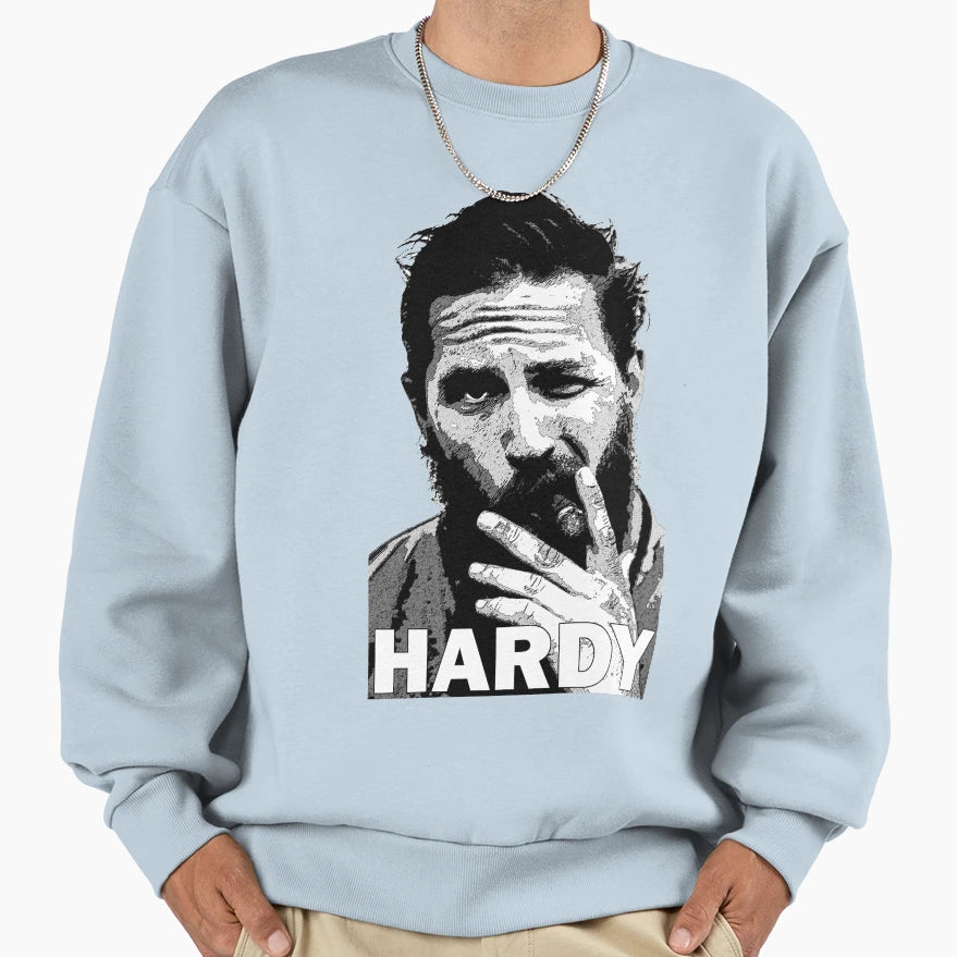 Tom Hardy Sweatshirt - Novelty Apparel for Adults - T-Shirt, Sweatshirt, Hoodie