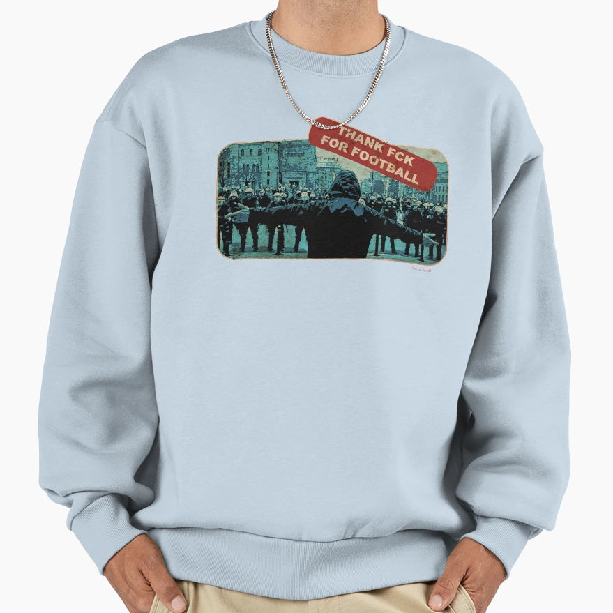 Thank Fck Football Sweatshirt - Unique Graphic for Adults - T-Shirt, Sweatshirt, Hoodie