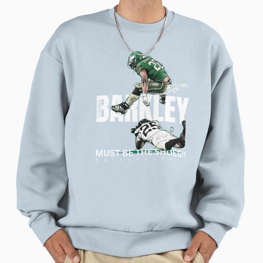 Barkley Saquon 26 Fly Football Sweatshirt - Casual Everyday Wear Unisex - T-Shirt, Sweatshirt, Hoodie