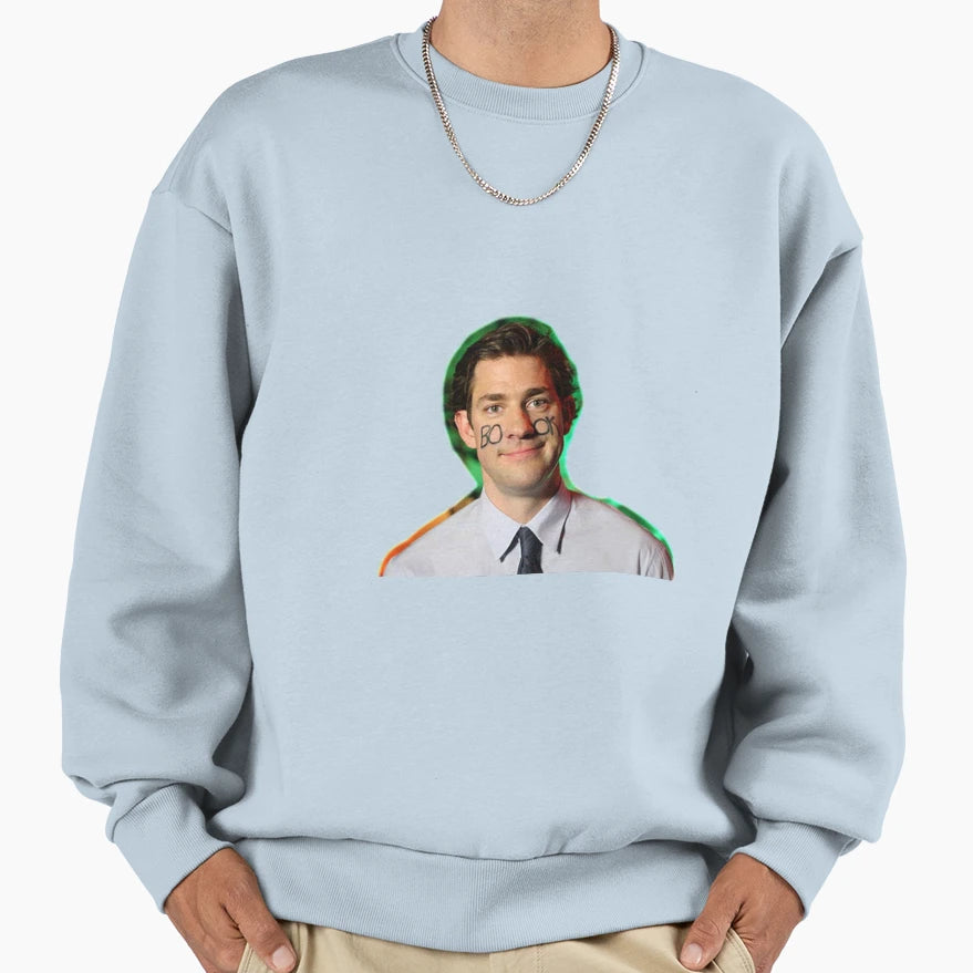 Jim Halpert Halloween Sweatshirt - Trendy Graphic for Adults - T-Shirt, Sweatshirt, Hoodie