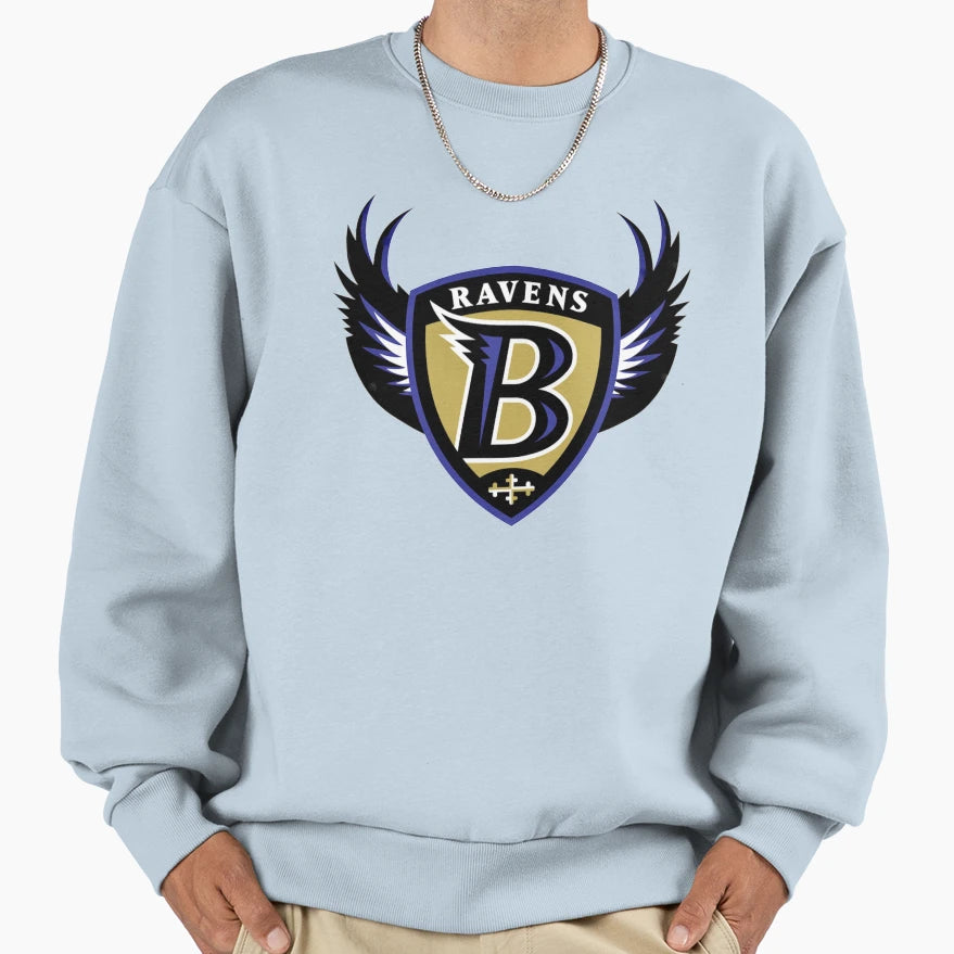 Ravens Sweatshirt - Streetwear Style Men Women - T-Shirt, Sweatshirt, Hoodie