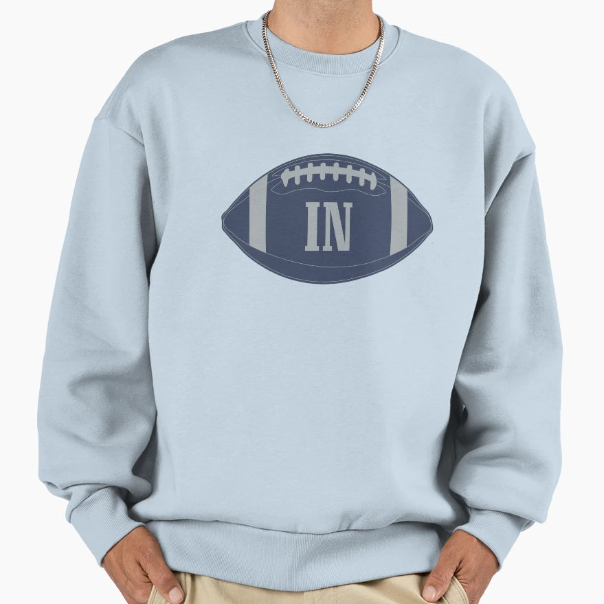 Fotball Sweatshirt - Minimalist Print Unisex - T-Shirt, Sweatshirt, Hoodie