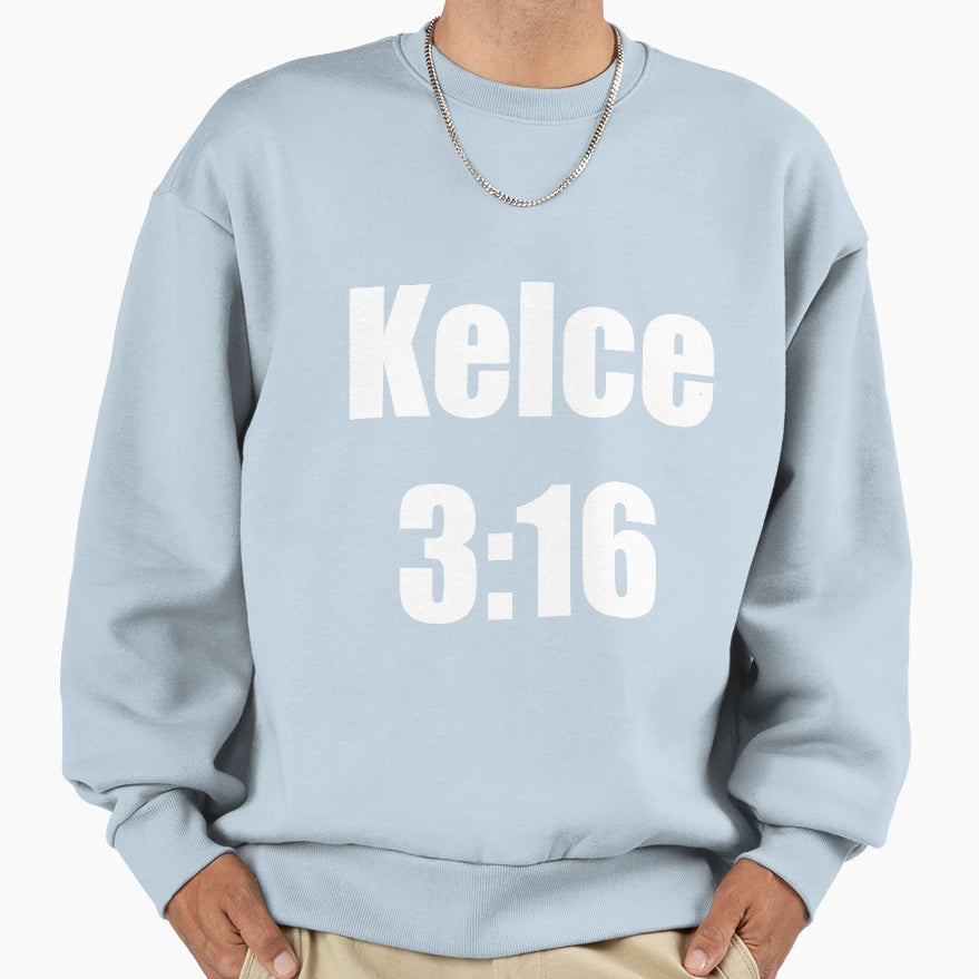 Kelce 3 16 Sweatshirt - Graphic Print Men Women - T-Shirt, Sweatshirt, Hoodie