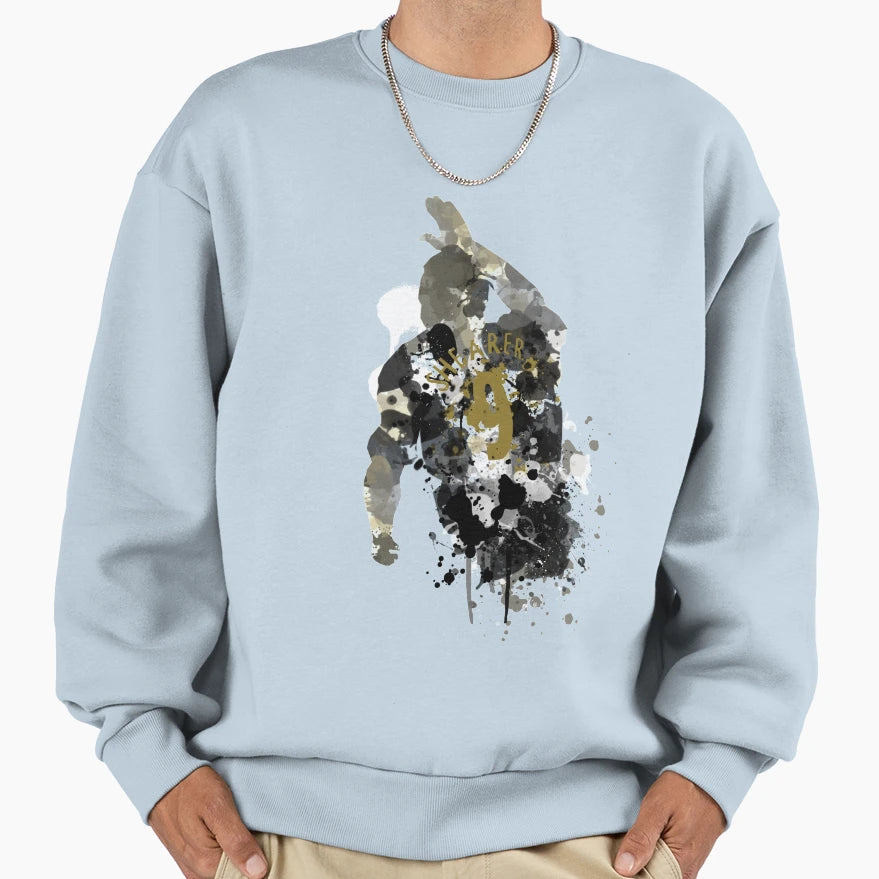 Alan Shearer Newcastle United Sweatshirt - Minimalist Print for Adults - T-Shirt, Sweatshirt, Hoodie