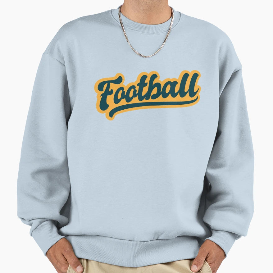 American Football Sweatshirt - Casual Everyday Wear for Adults - T-Shirt, Sweatshirt, Hoodie