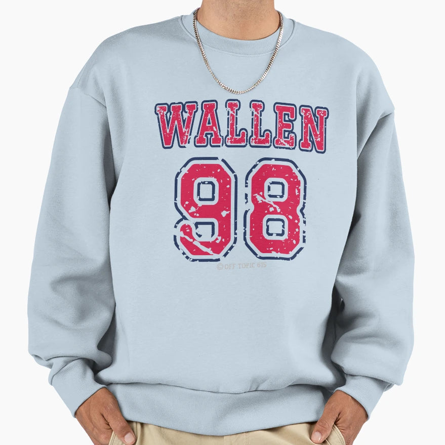 Wallen 98 Sweatshirt - Trendy Graphic Men Women - T-Shirt, Sweatshirt, Hoodie