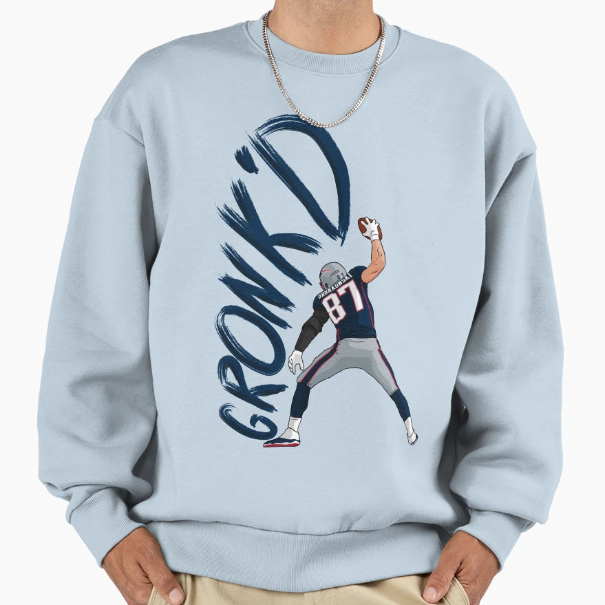 Gronkd Sweatshirt - Unique Graphic for Adults - T-Shirt, Sweatshirt, Hoodie