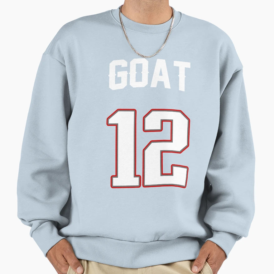 Goat 12 Sweatshirt - Trendy Graphic Men Women - T-Shirt, Sweatshirt, Hoodie
