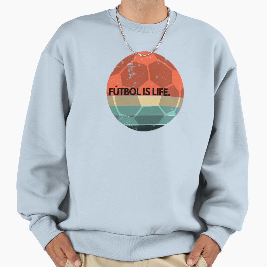 Futbol Is Life F Tbol Americano Lasso Sweatshirt - Unique Graphic Unisex - T-Shirt, Sweatshirt, Hoodie