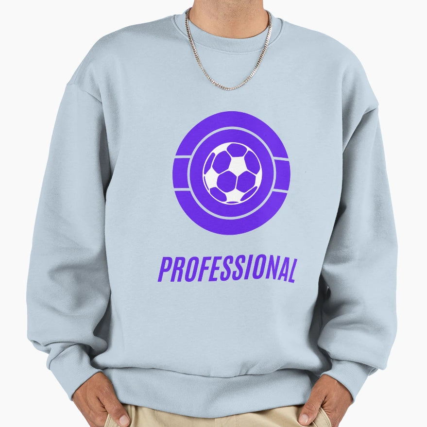 Football Green Professional Sweatshirt - Fun Novelty Design for Adults - T-Shirt, Sweatshirt, Hoodie
