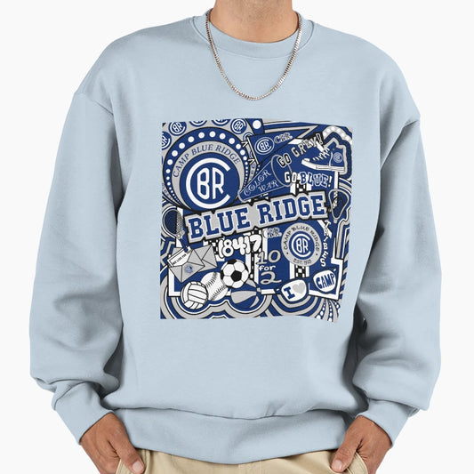 Blue Ridge Sweatshirt - Casual Everyday Wear Unisex - T-Shirt, Sweatshirt, Hoodie