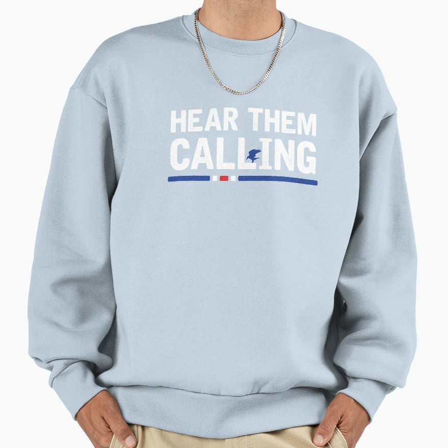 Greta Sal Me Hear Them Calling Sweatshirt - Novelty Apparel for Adults - T-Shirt, Sweatshirt, Hoodie