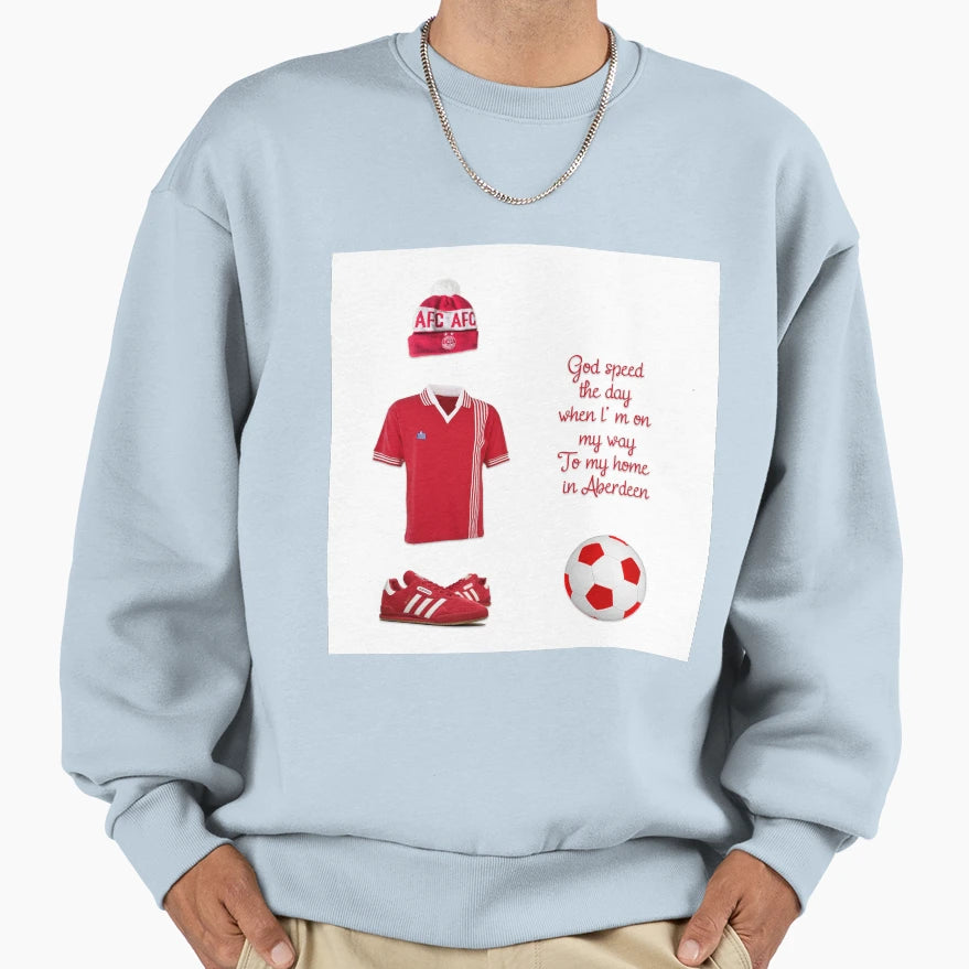 Aerdeen Fc Northern Lights Old Sweatshirt - Streetwear Style Men Women - T-Shirt, Sweatshirt, Hoodie