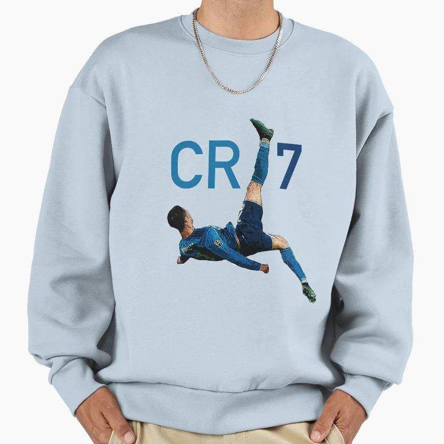 Cristiano Ronaldo Real Madrid Cr7 Sweatshirt - Aesthetic Graphic Men Women - T-Shirt, Sweatshirt, Hoodie