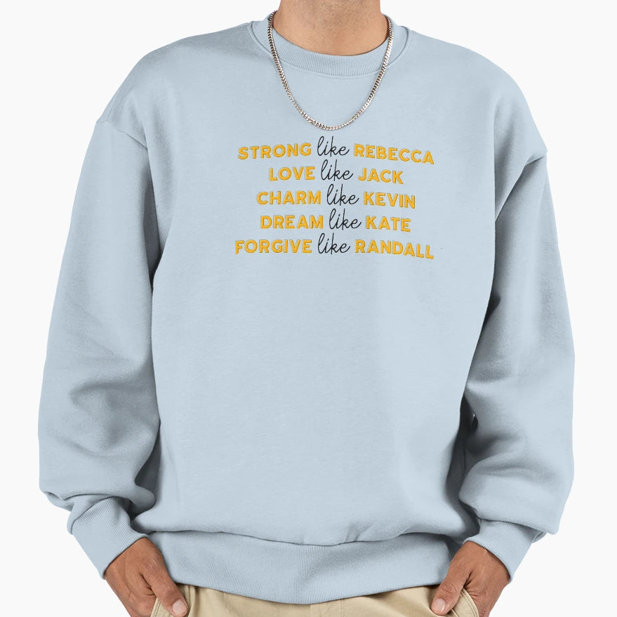 Live Like This Is Us Sweatshirt - Aesthetic Graphic Unisex - T-Shirt, Sweatshirt, Hoodie