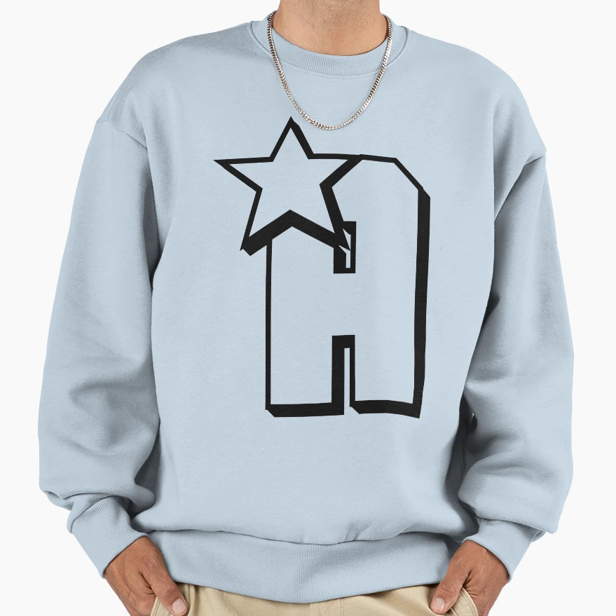 Letter Sweatshirt - Graphic Print Men Women - T-Shirt, Sweatshirt, Hoodie